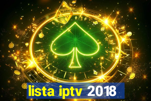 lista iptv 2018